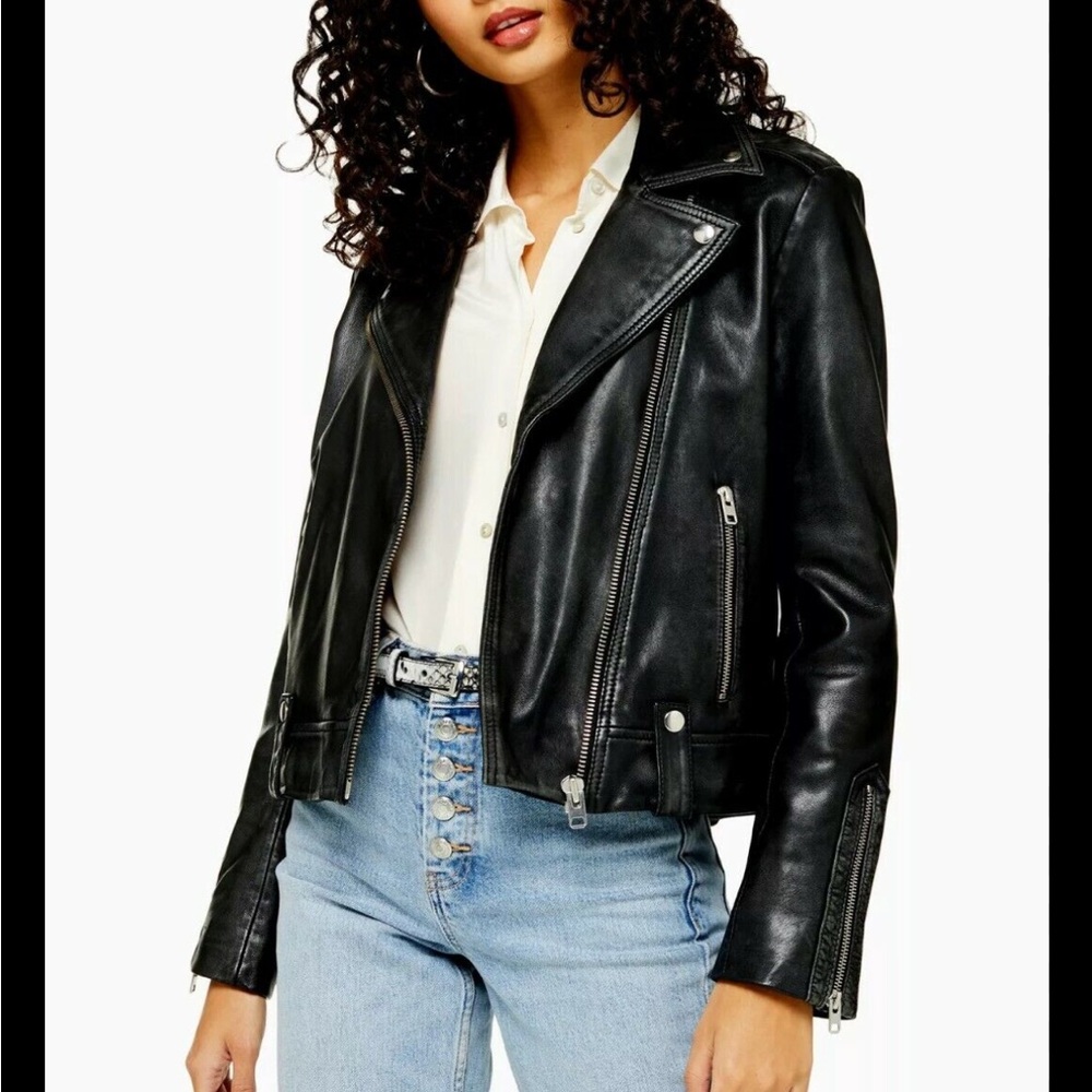 Top Shop Leather Jacket